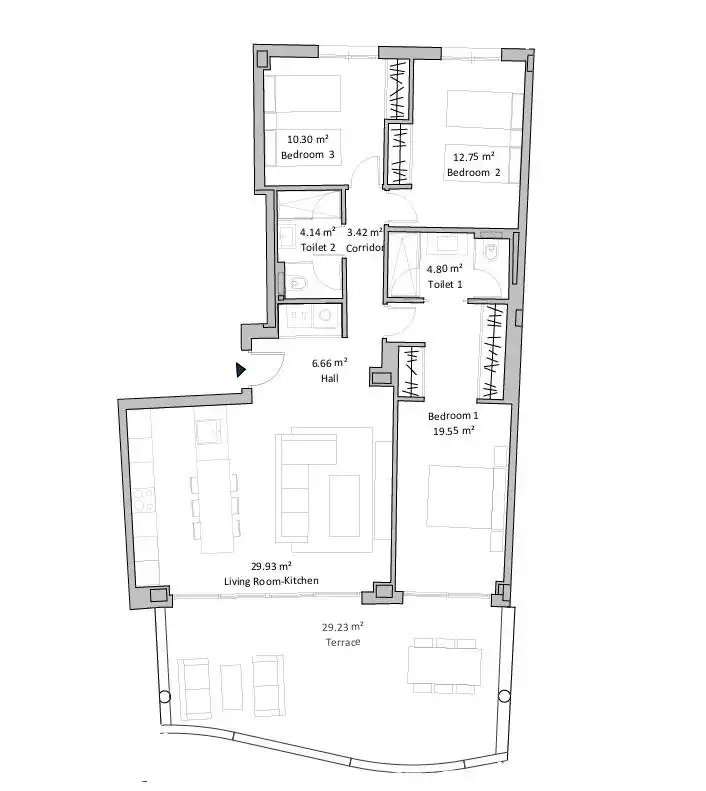 Vivienda con piscina en venta en Torreblanca del Sol, imagen 14