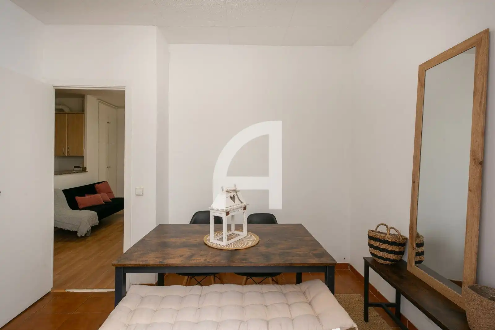 Dining room of Flat for sale in Barcelona  with Parquet flooring and Terrace