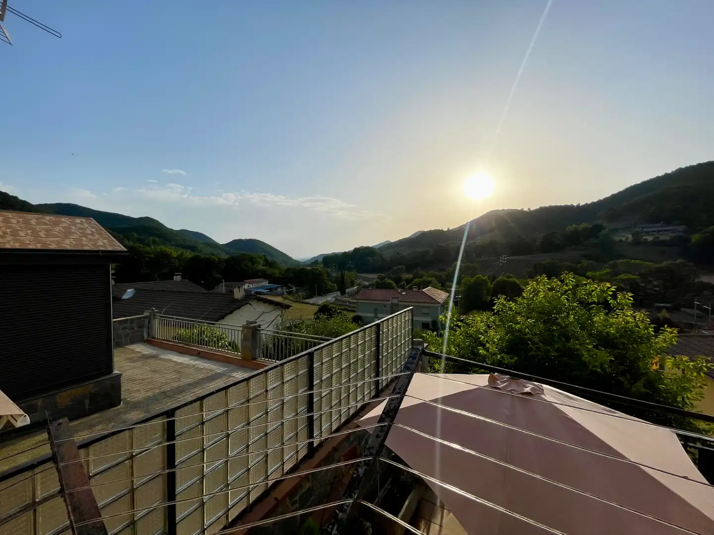 Terraza de Casa o chalet en venta en Sant Pau de Segúries con Aire acondicionado, Jardín privado y Terraza