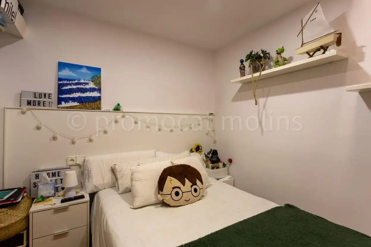 Habitación de Casa o chalet en venta en Molins de Rei con Aire acondicionado, Calefacción y Jardín privado