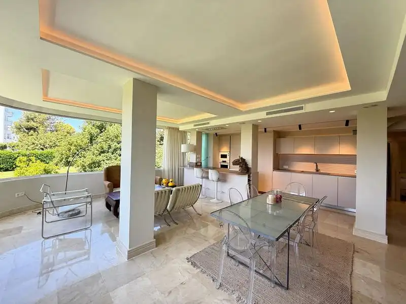 Dining room of Ground floor for rent in Marbella  with Air Conditioner, Heating and Terrace