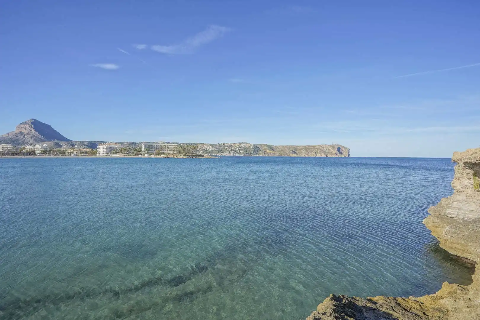 Vista exterior de Casa o xalet en venda en Jávea / Xàbia amb Calefacció, Jardí privat i Terrassa
