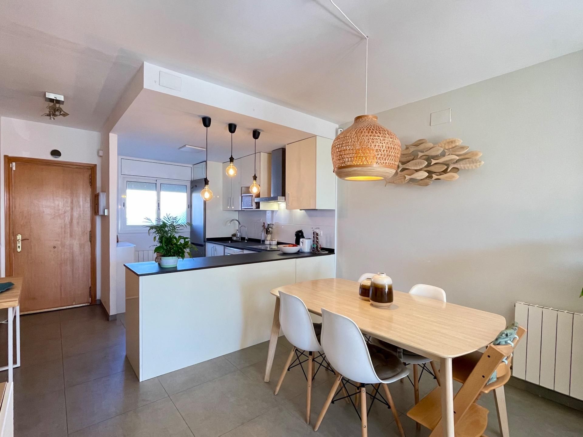 Kitchen of Single-family semi-detached for sale in El Vendrell  with Air Conditioner, Heating and Private garden