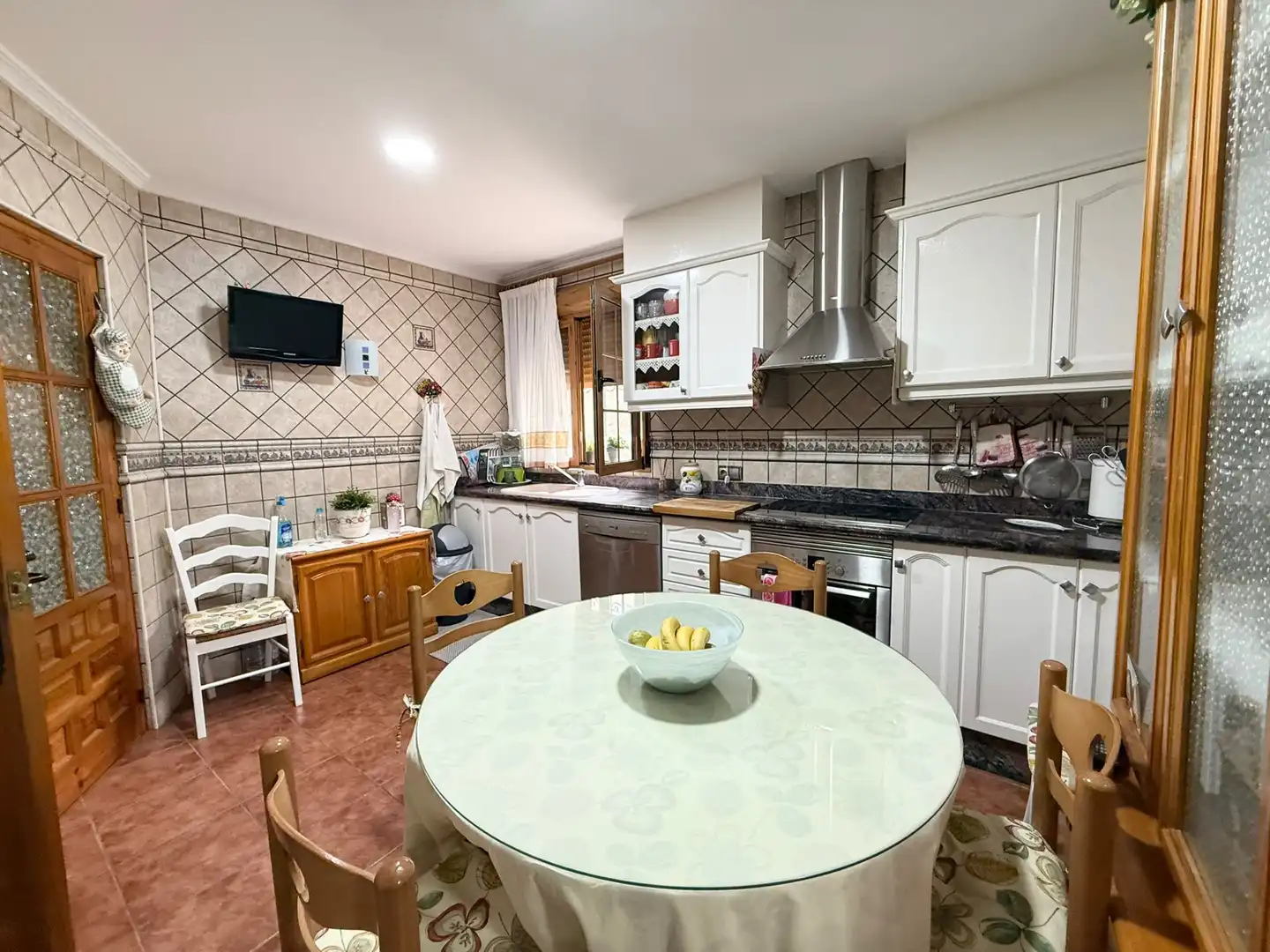 Küche von Haus oder Chalet zum Verkauf in Elda mit Klimaanlage, Heizung und Privatgarten
