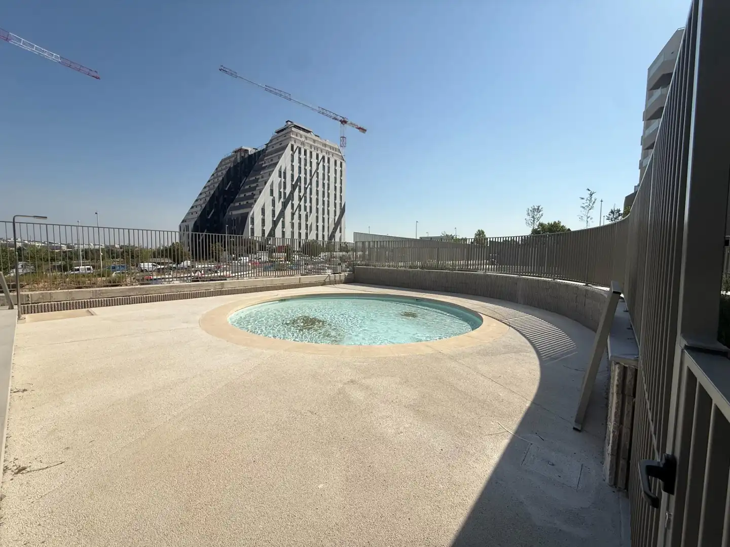 Piscina de Piso de alquiler en Madrid