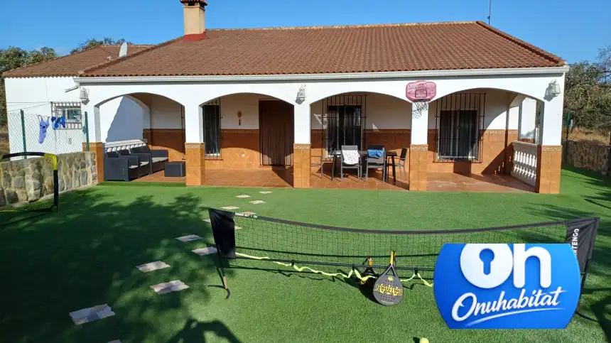 Terrasse von Country house zur Miete in Huelva