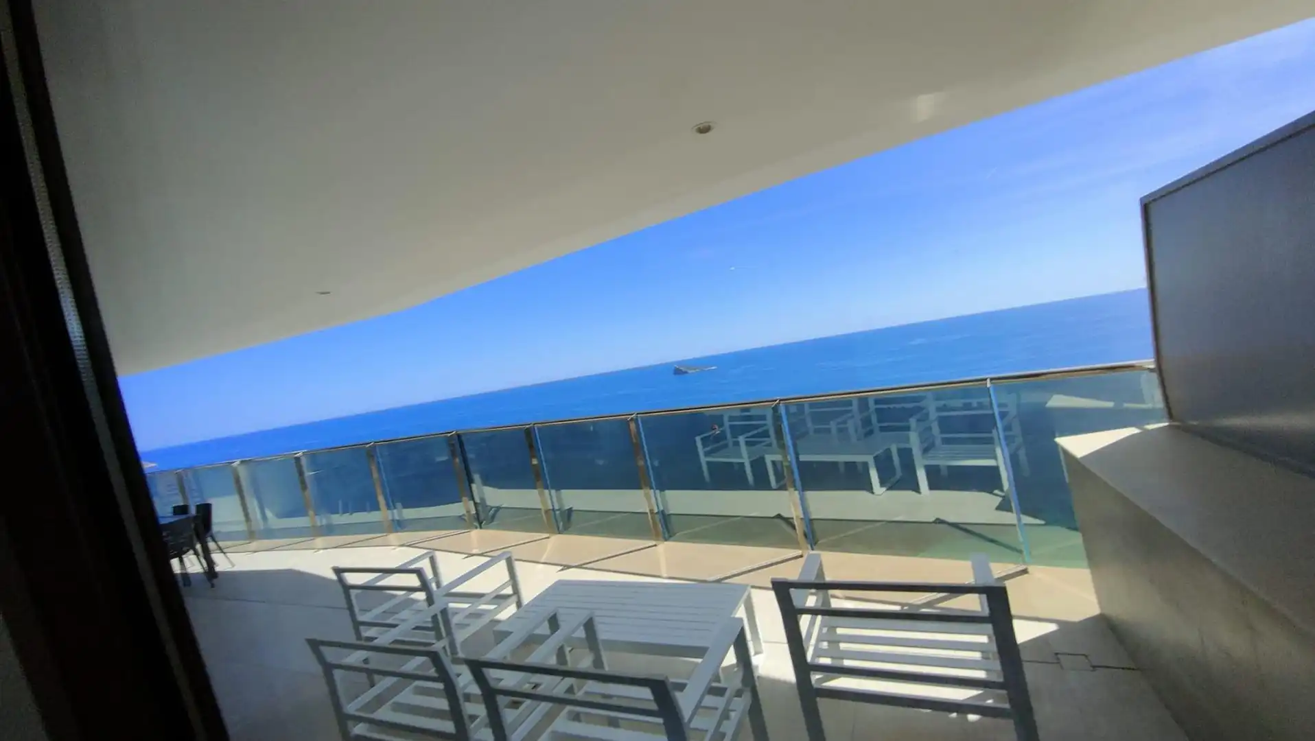 Terraza de Ático en venta en Benidorm con Aire acondicionado, Jardín privado y Terraza