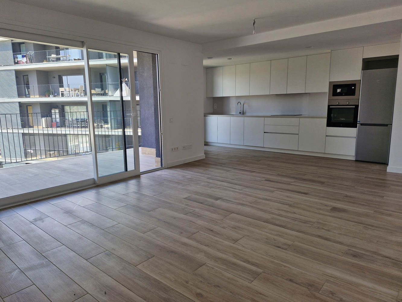 Kitchen of Flat to rent in  Zaragoza Capital  with Air Conditioner, Heating and Terrace