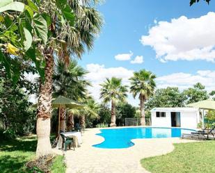 Swimming pool of House or chalet for sale in Calera y Chozas  with Air Conditioner, Heating and Private garden