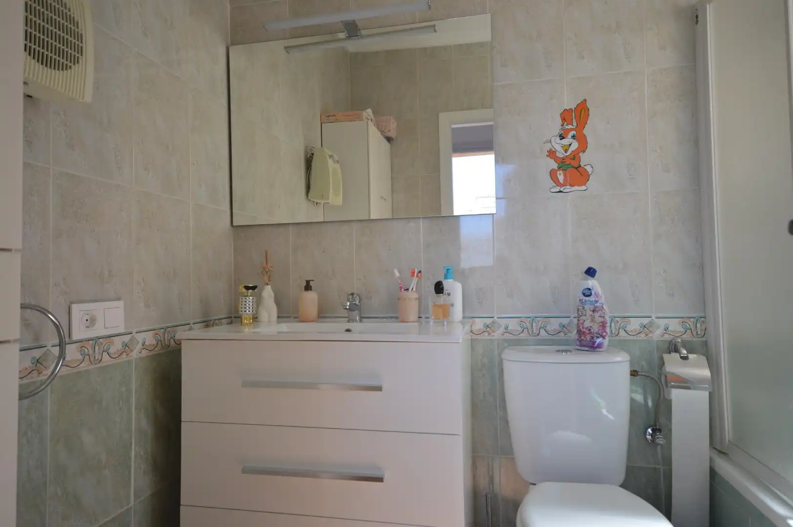 Badezimmer von Maisonette zum Verkauf in Algorfa mit Klimaanlage, Heizung und Privatgarten