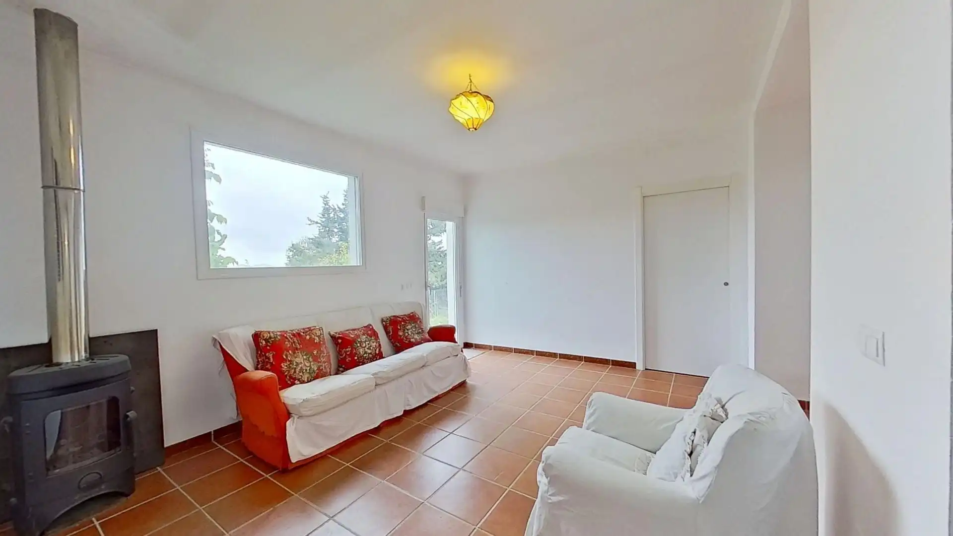 Sala d'estar de Casa o xalet en venda en Alhaurín El Grande amb Aire condicionat