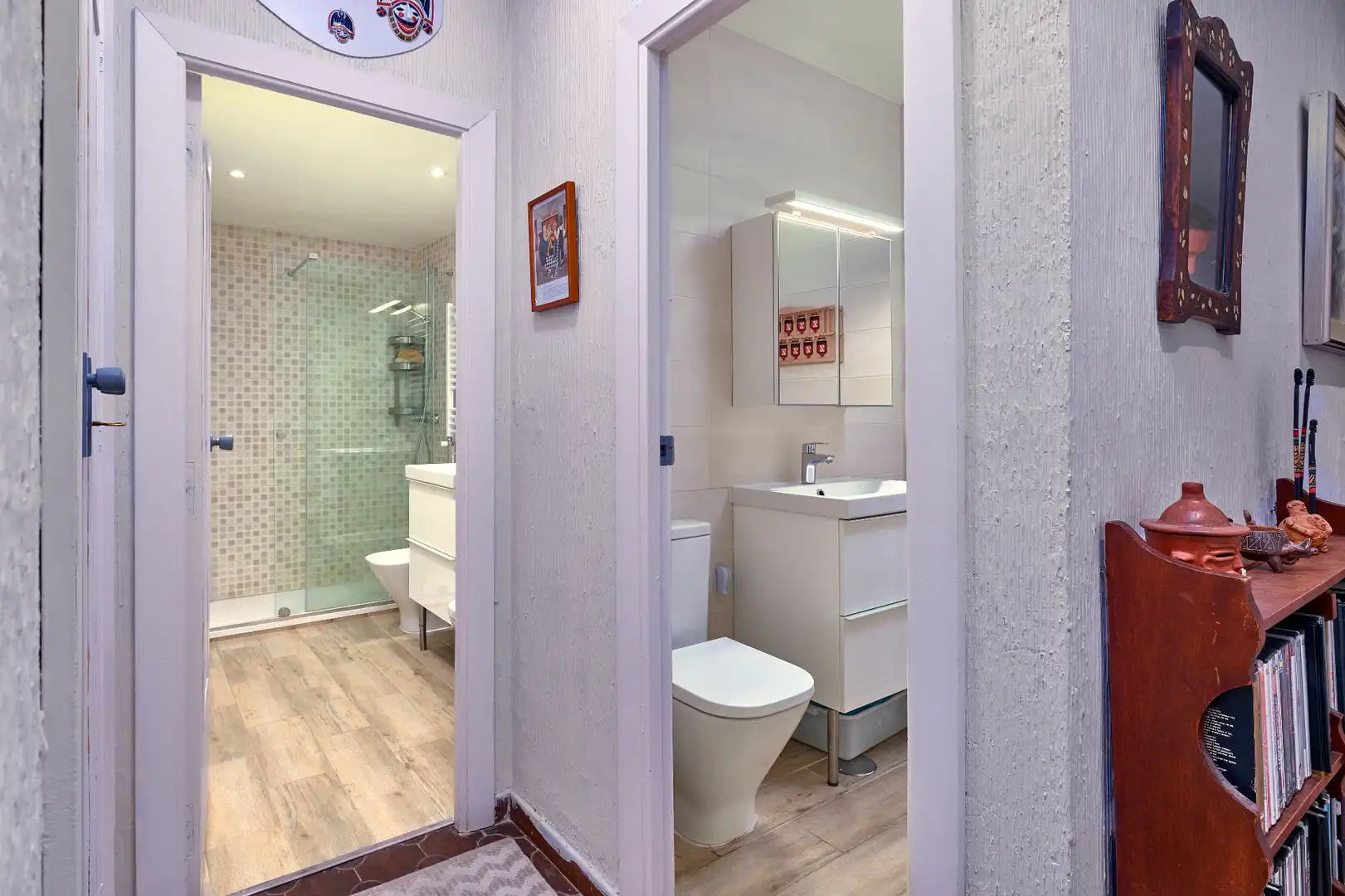 Badezimmer von Wohnung zum Verkauf in Collado Mediano mit Heizung, Terrasse und Abstellraum
