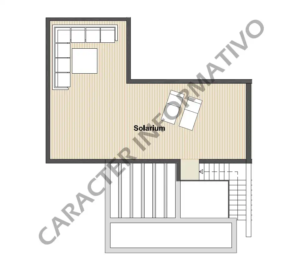 Dachboden zur Miete in Marbella mit Klimaanlage, Heizung und Privatgarten