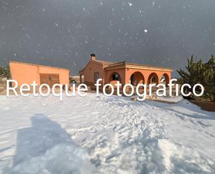 Vista exterior de Casa o xalet en venda en Fuente Álamo de Murcia amb Jardí privat i Piscina