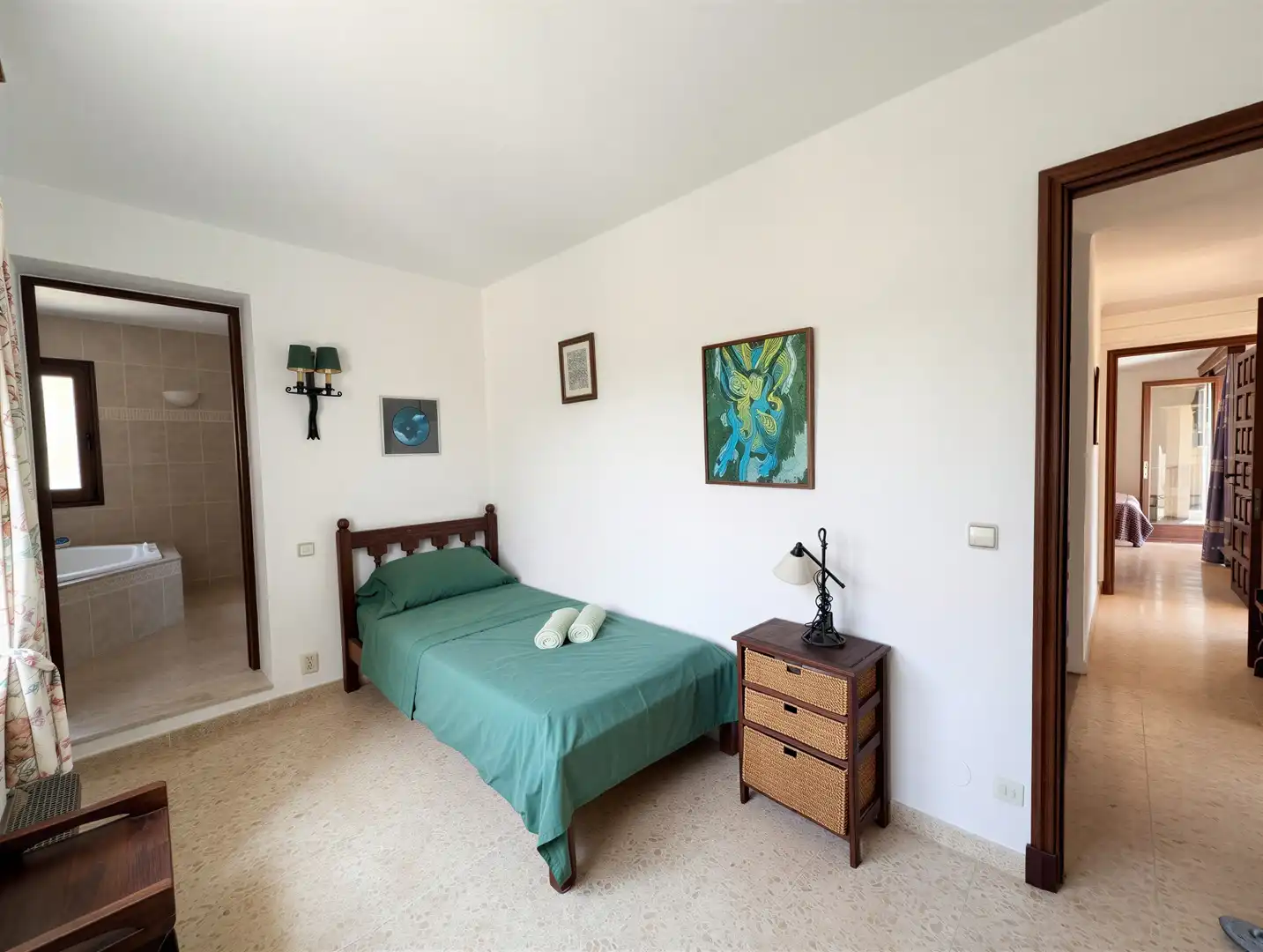 Habitación de Finca rústica en venta en Felanitx con Aire acondicionado, Calefacción y Terraza