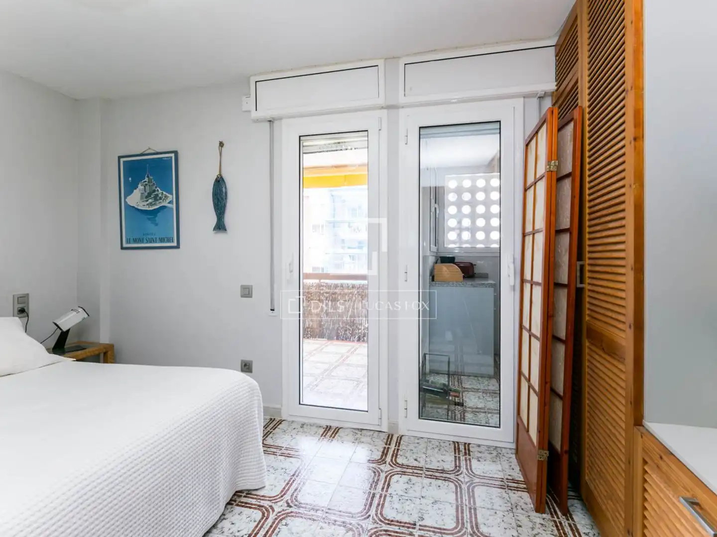 Schlafzimmer von Wohnung zum Verkauf in Castelldefels mit Heizung, Privatgarten und Terrasse