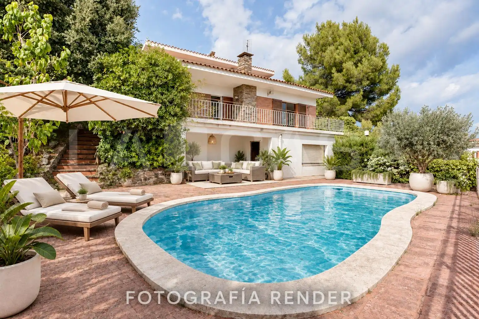 Chalet con piscina en venta en Les Franqueses del Vallès