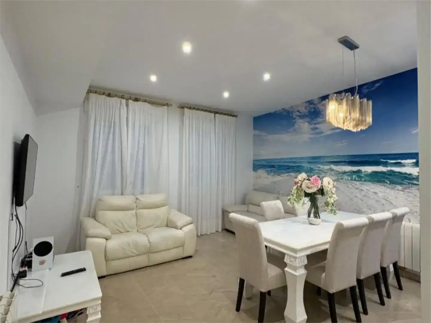 Living room of Flat for sale in El Carpio  with Air Conditioner and Balcony