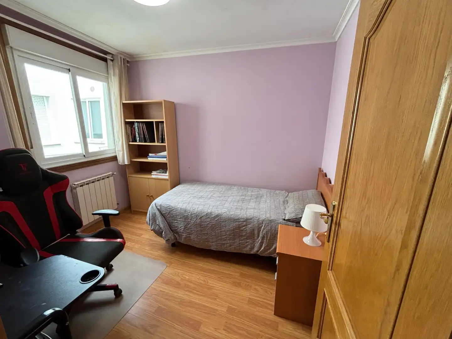 Bedroom of Attic for sale in Foz  with Heating, Terrace and Furnished