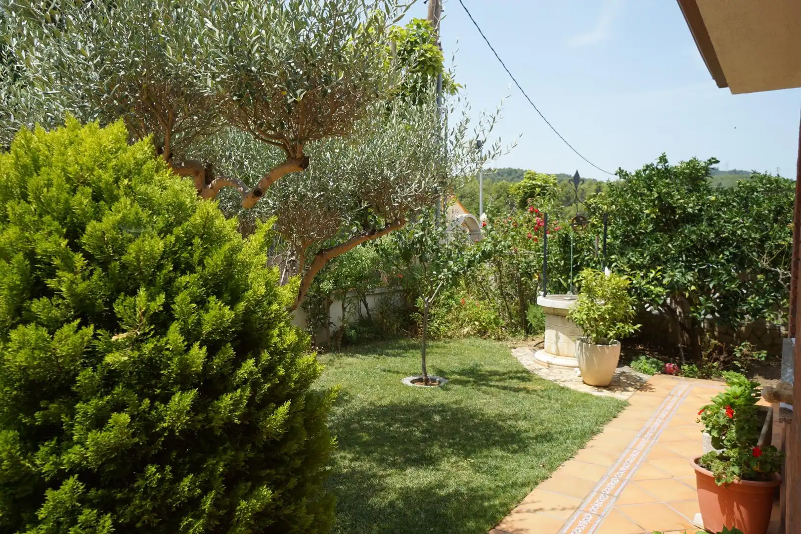 Garden of Houses for sale in Sant Boi de Llobregat  with Air Conditioner, Heating and Swimming Pool