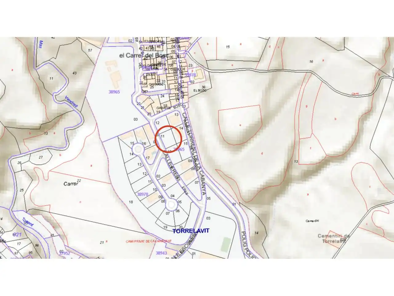 Terreno industrial en venta en Torrelavit