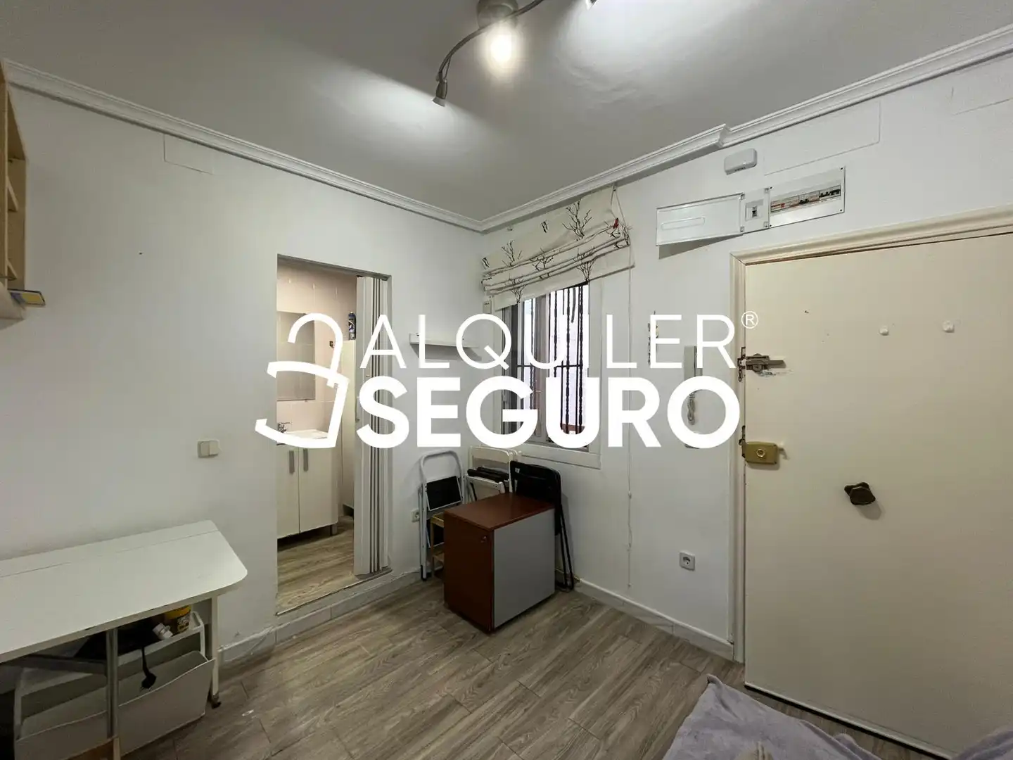 Schlafzimmer von Wohnung zur Miete in Madrid mit Möbliert