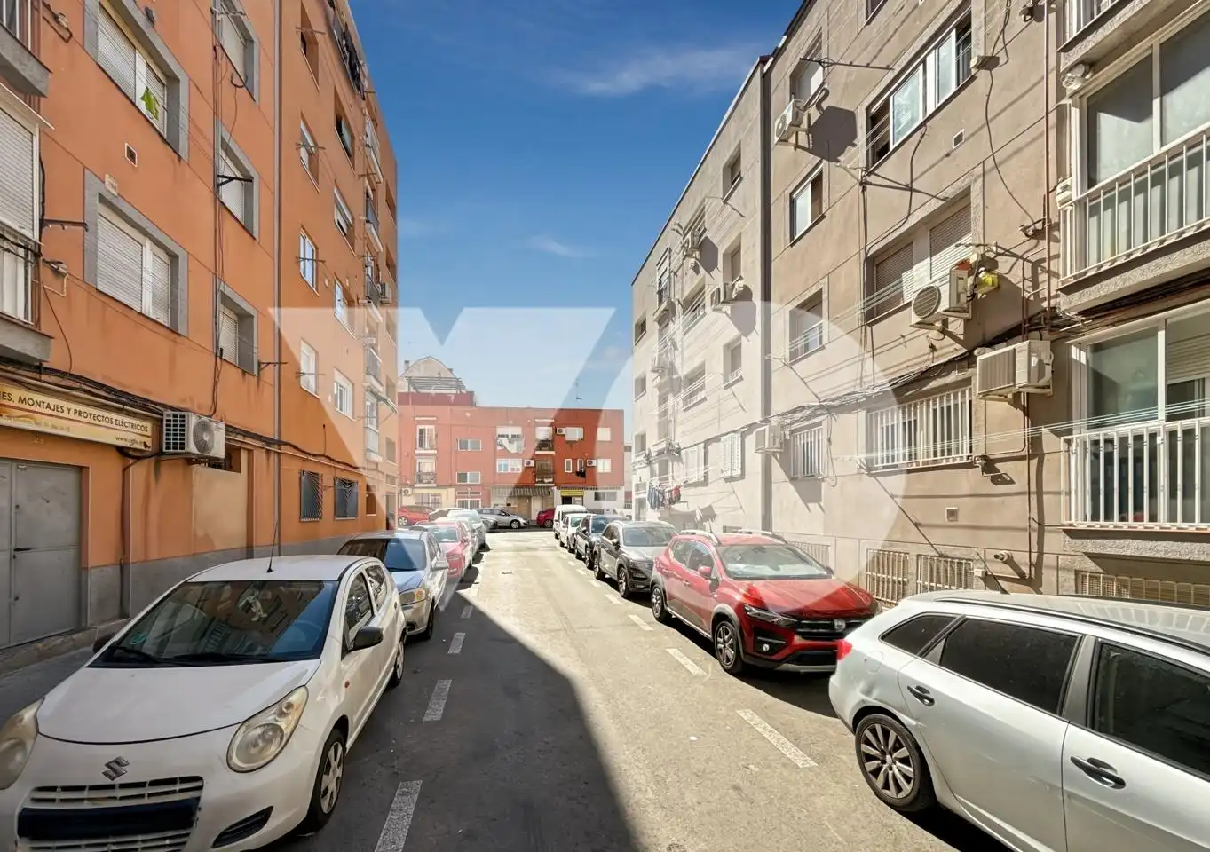 Vista exterior de Piso en venta en Madrid