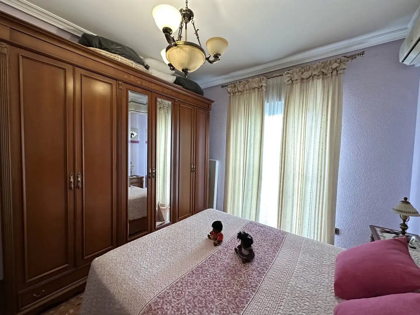 Bedroom of Flat for sale in Úbeda  with Air Conditioner