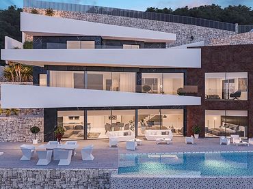 Villa avec balcon à vendre à La Fustera