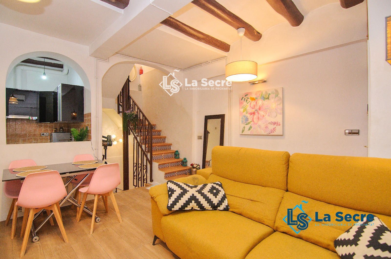 Exterior view of Single-family semi-detached for sale in Martorell  with Air Conditioner, Heating and Terrace