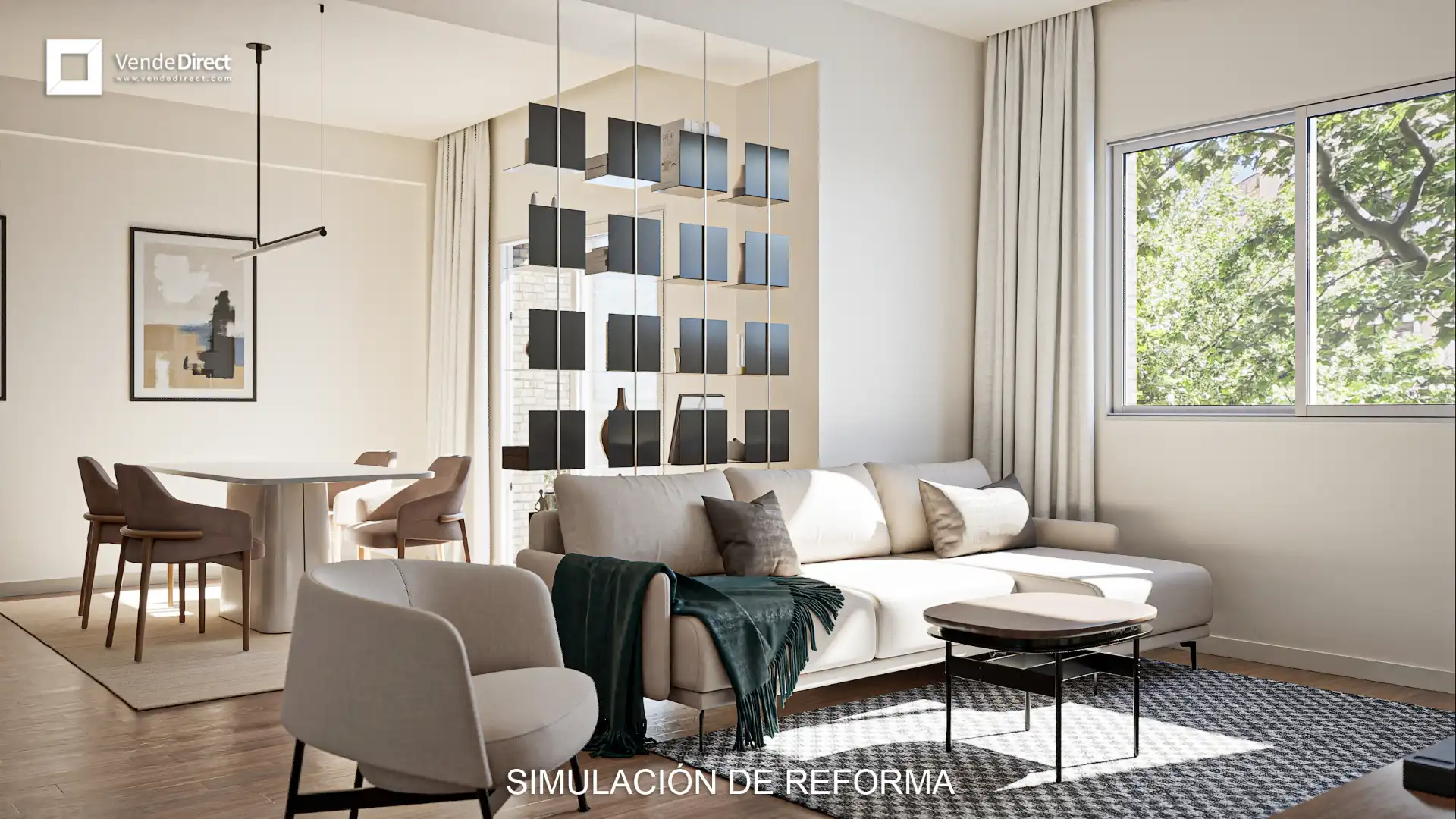 Sala de estar de Piso en venta en Madrid con Aire acondicionado, Calefacción y Parquet
