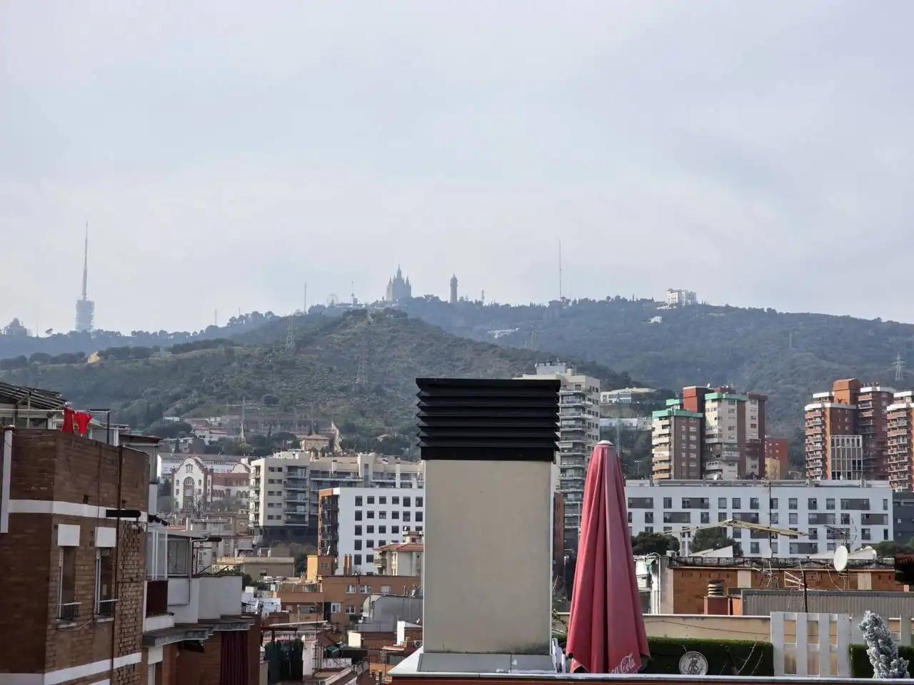Außenansicht von Dachboden zum Verkauf in Barcelona mit Klimaanlage, Heizung und Parkett