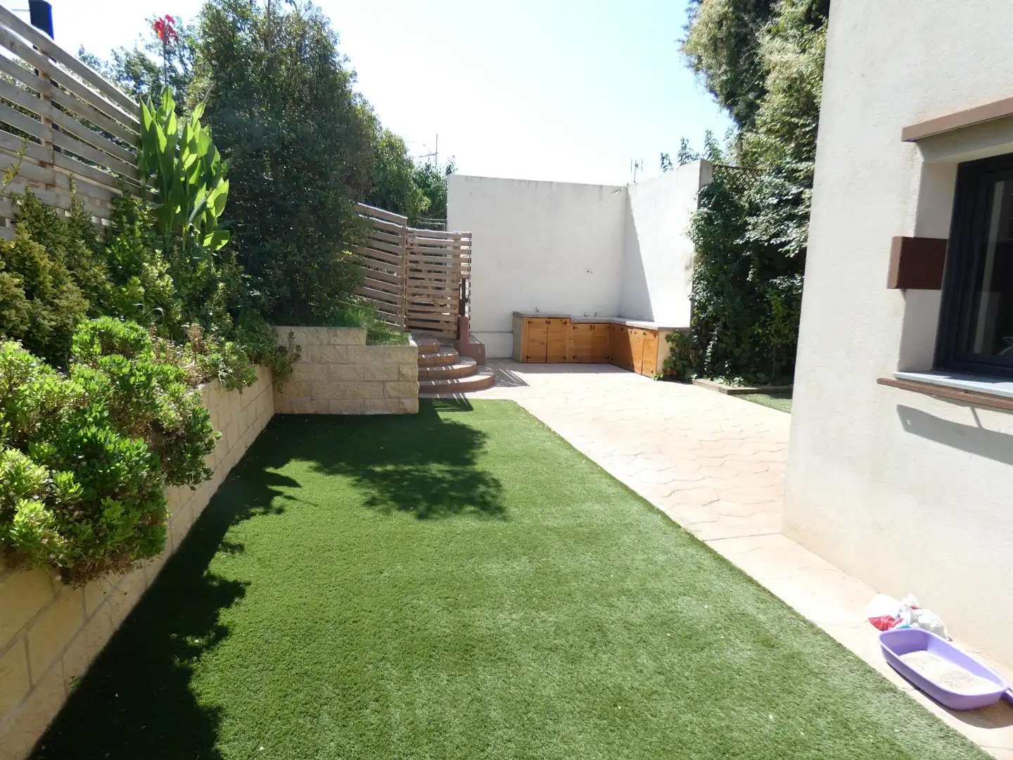 Terrace of Detached homes for rent in Cerdanyola del Vallès  with Air Conditioner, Heating and Swimming Pool