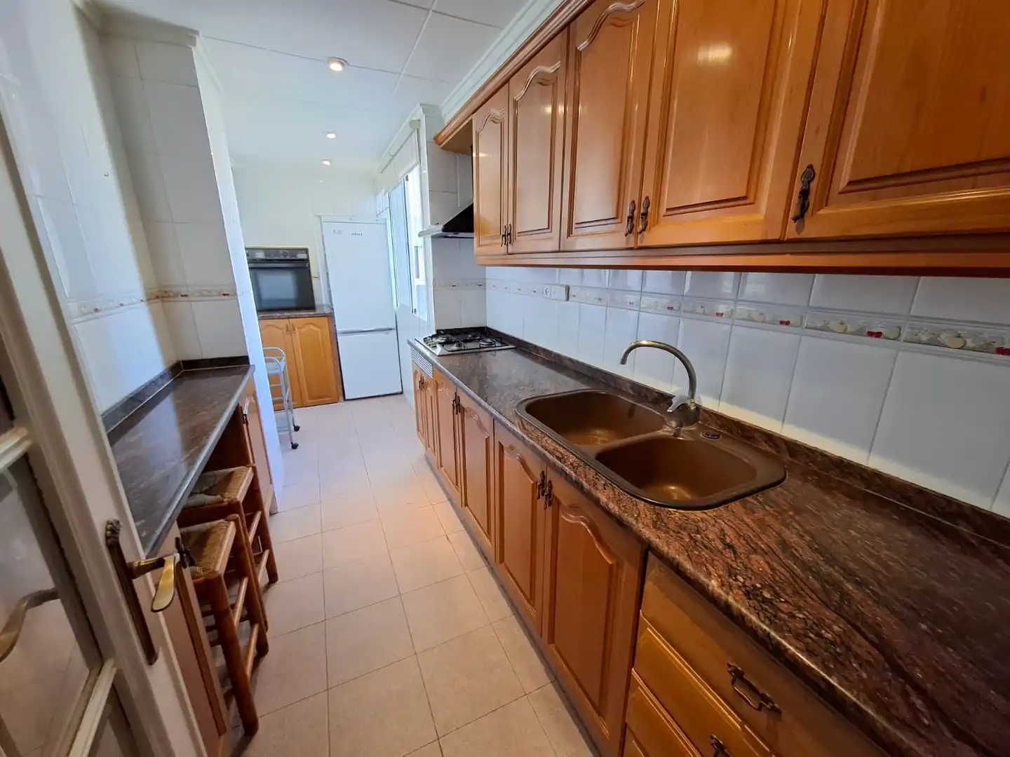 Küche von Wohnung zum Verkauf in Valencia mit Möbliert und Balkon