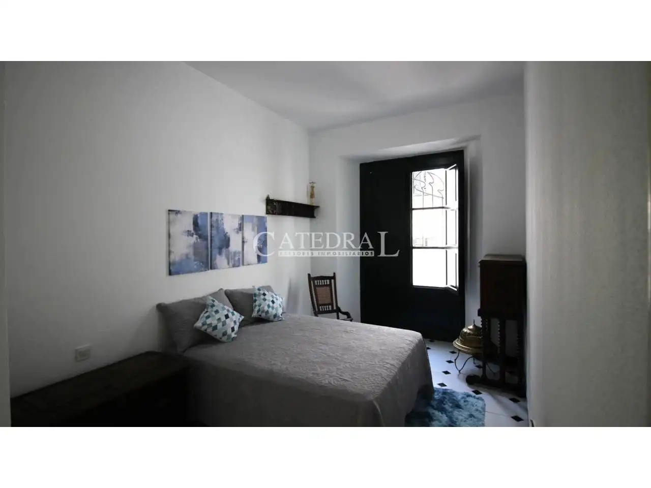 Habitación de Apartamento de alquiler en Sevilla con Aire acondicionado, Amueblado y Balcón