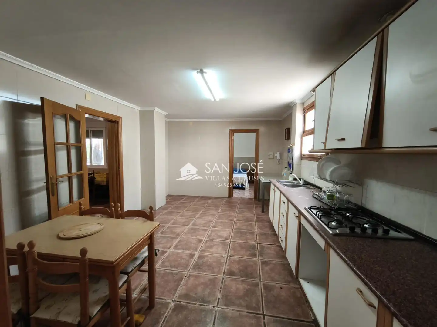 Cocina de Casa o chalet en venta en Aspe con Terraza, Trastero y Piscina