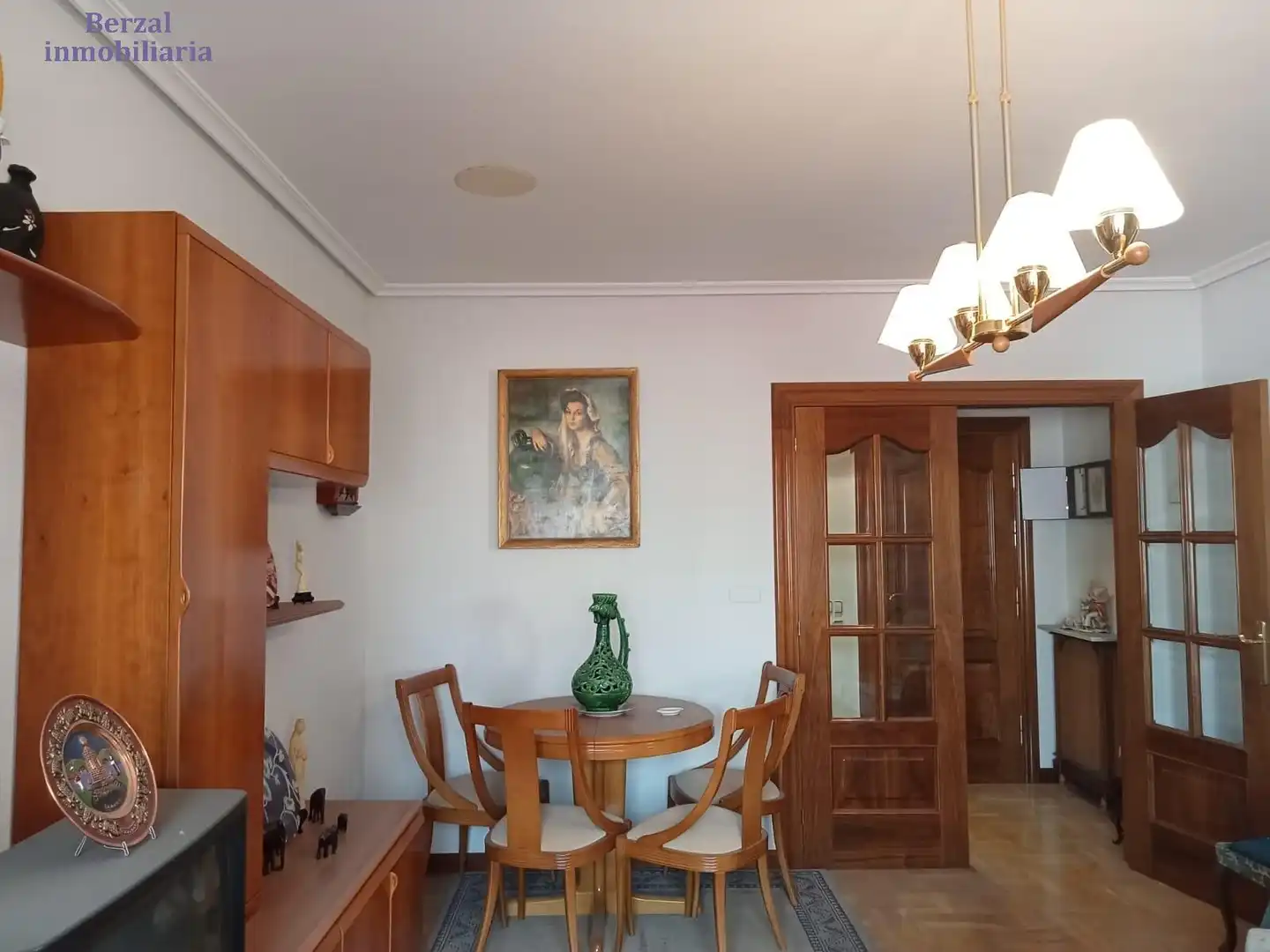Dining room of Flat for sale in  Logroño  with Heating, Private garden and Terrace