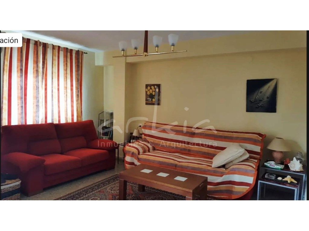 Living room of Flat for sale in  Valencia Capital  with Balcony