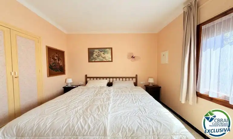 Bedroom of Houses for sale in Roses  with Private garden, Terrace and TV