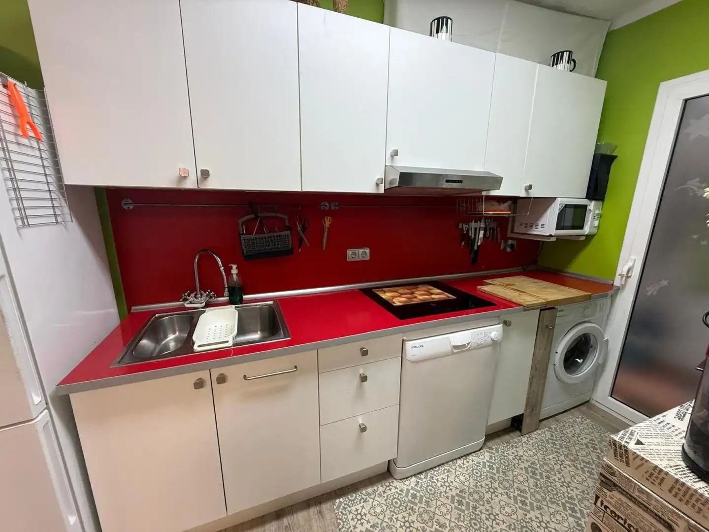 Küche von Wohnung zum Verkauf in Pineda de Mar mit Klimaanlage, Heizung und Möbliert