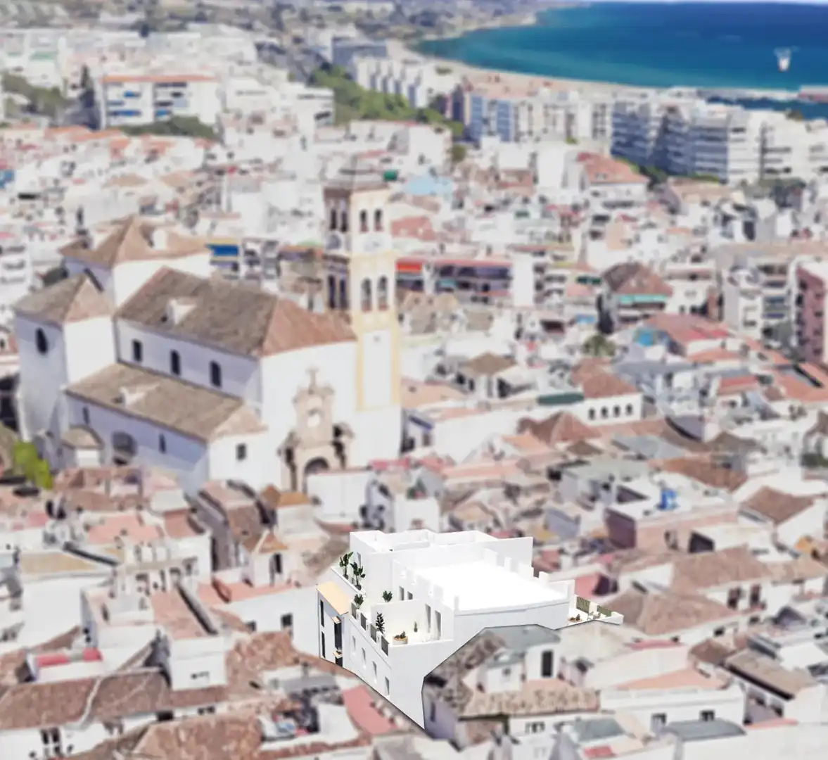 Exterior view of Duplexes for sale in Marbella  with Terrace and Storage room