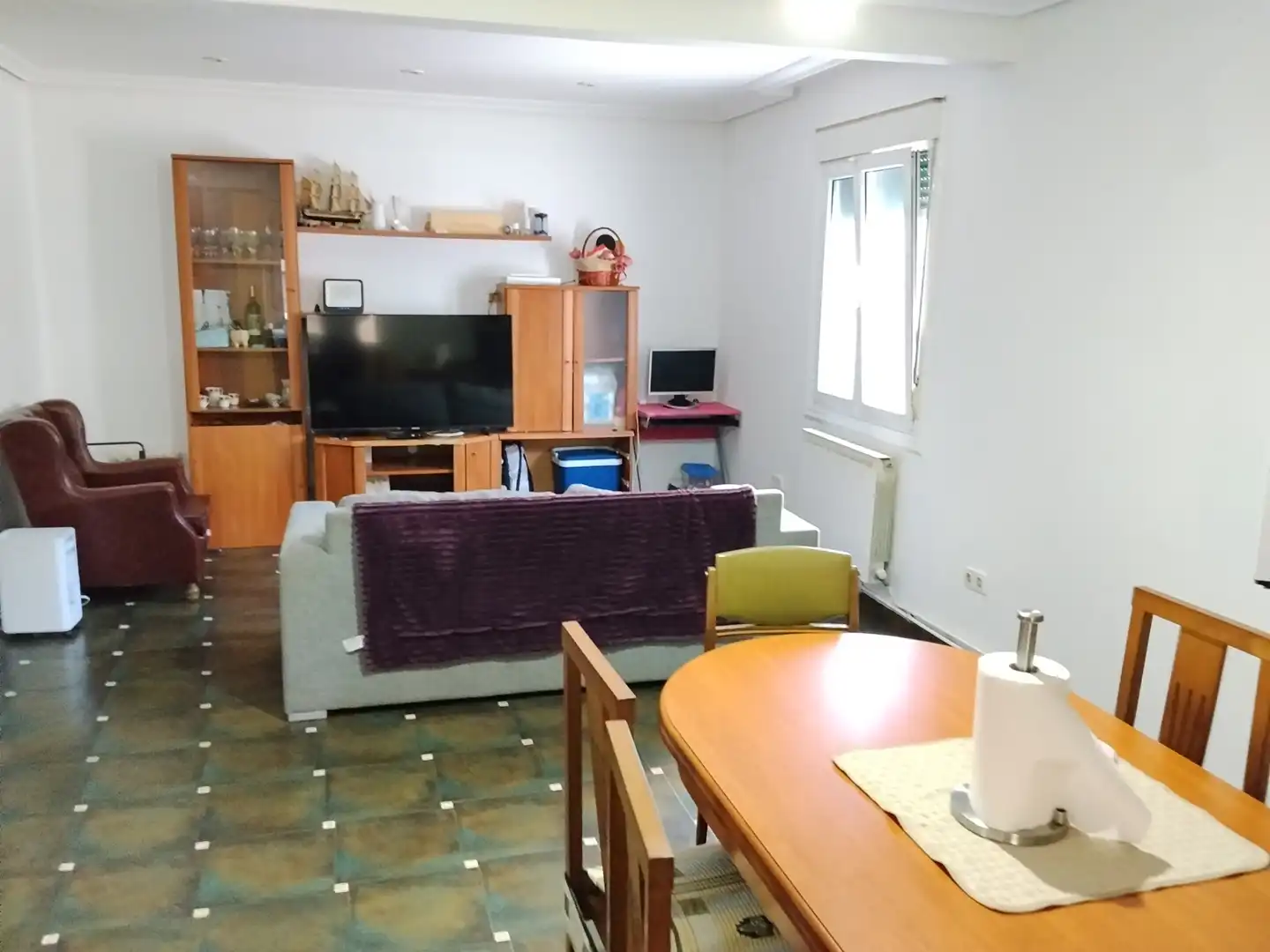 Sala de estar de Piso en venta en Ordizia con Amueblado