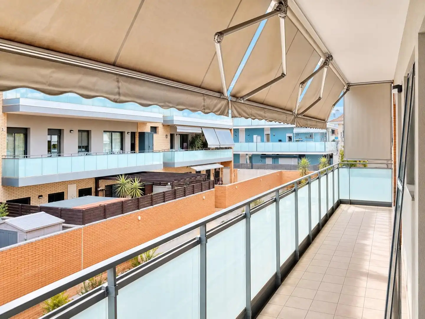 Terraza de Piso de alquiler en Badalona con Calefacción, Parquet y Terraza
