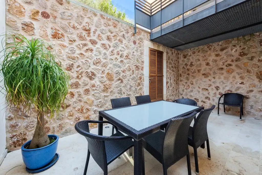 Terrassa de Casa adosada en venda en Pollença amb Aire condicionat, Jardí privat i Terrassa