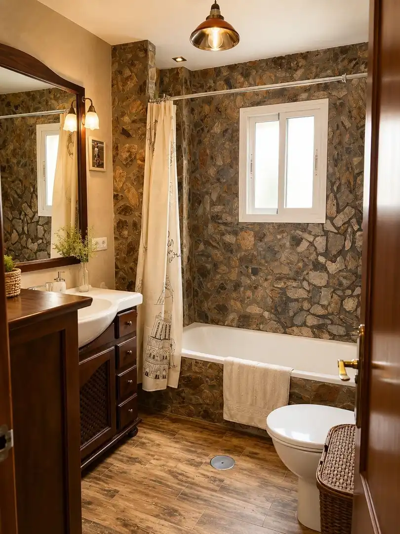 Bathroom of Detached homes for sale in Almensilla  with Air Conditioner and Private garden