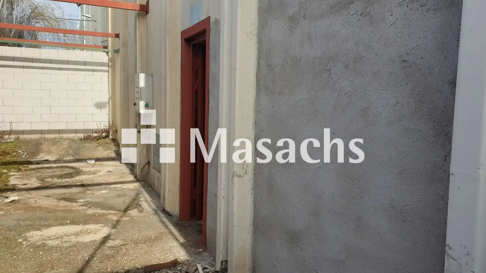 Exterior view of Industrial buildings for sale in Ajalvir