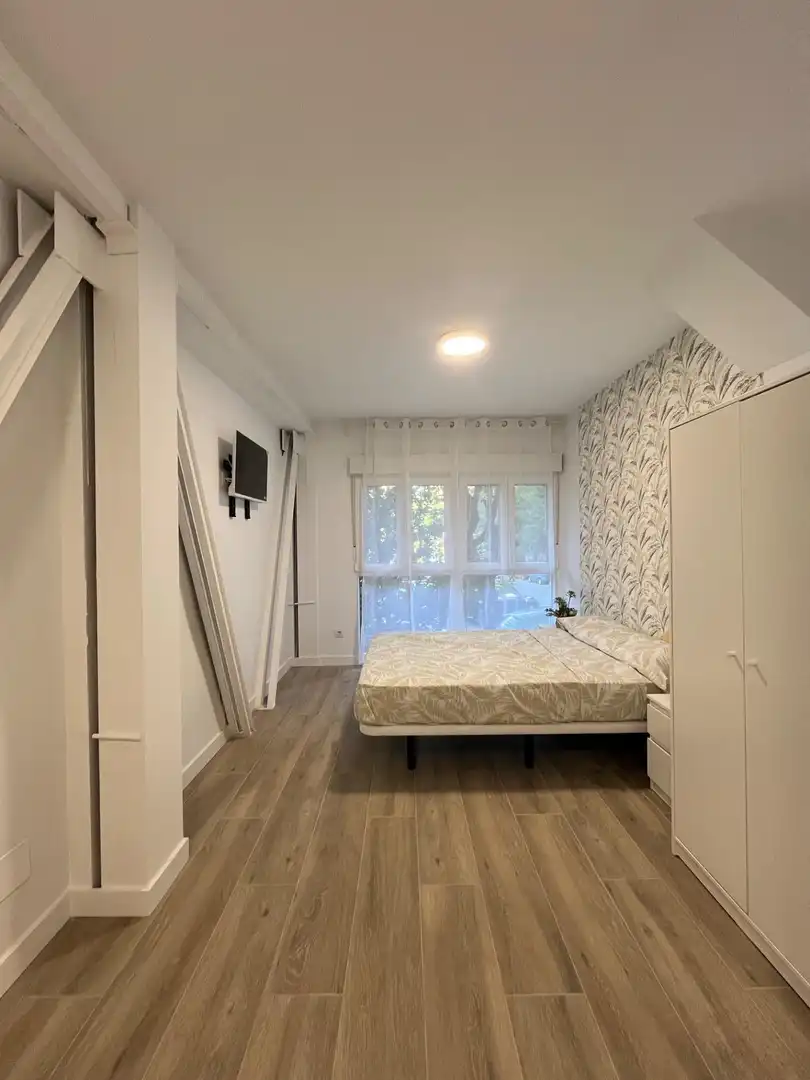 Schlafzimmer von Wohnung zur untervermieten in Madrid mit Heizung