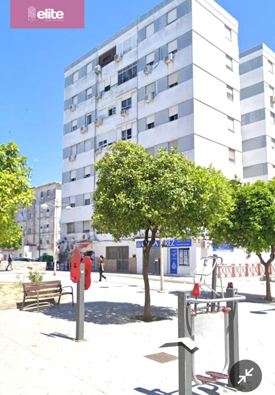 Exterior view of Flat for sale in Jerez de la Frontera  with Air Conditioner