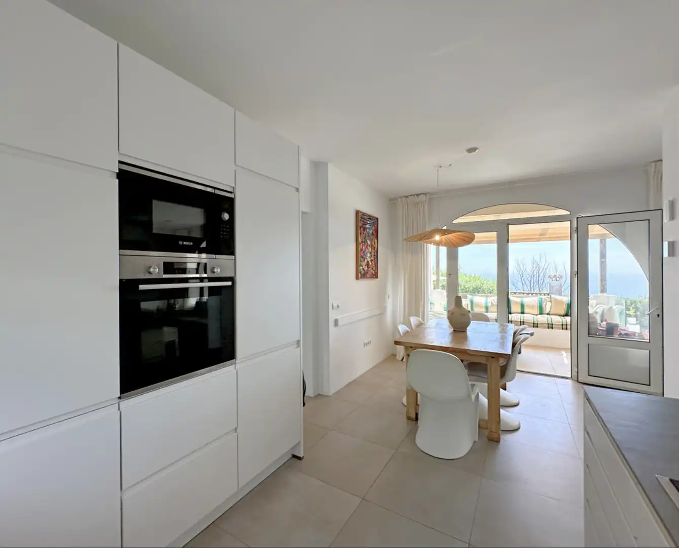Cuina de Casa o xalet en venda en Estepona amb Aire condicionat, Jardí privat i Terrassa