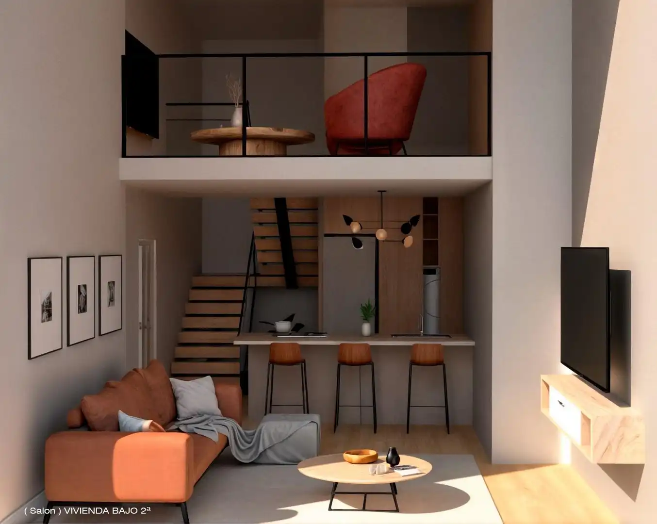 Living room of Flat for sale in Barcelona  with Balcony and Community pool